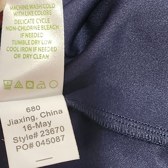 Lilly Pulitzer Mango Shift Dress True Navy Leafy Palm Lace Size M Sleeveless - Picture 7 of 12